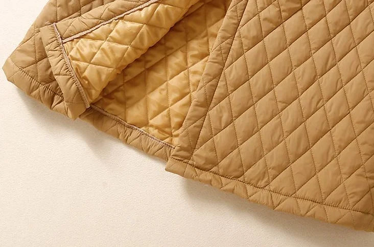 Anna-Berg | Quilted Long Coat