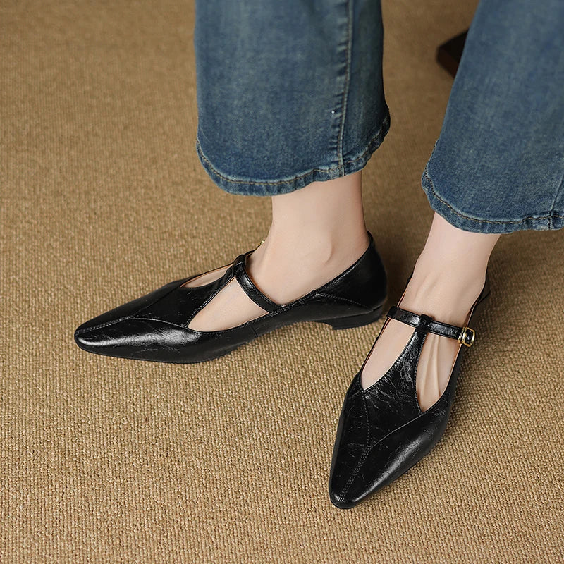 Anna-Berg | Genuine Leather Flats