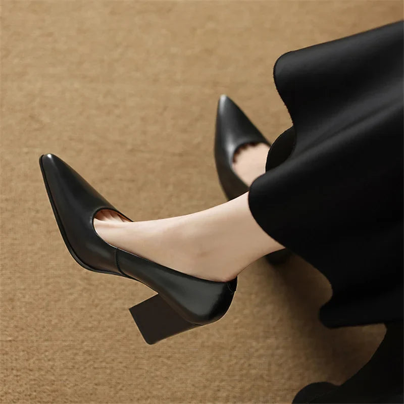 Anna-Berg | Genuine Leather Heels