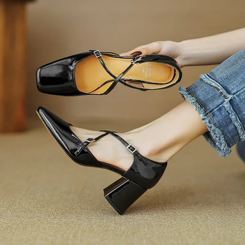 Anna-Berg | Genuine Leather Heels