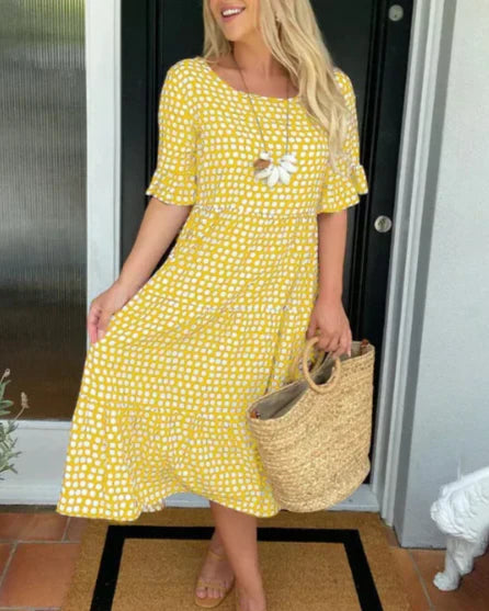 Anna-Berg | Graceful Airy Summer Dress Inspired By Oceans