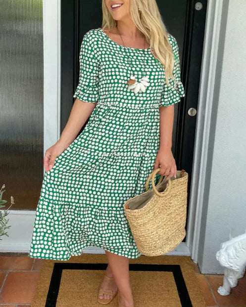 Anna-Berg | Graceful Airy Summer Dress Inspired By Oceans