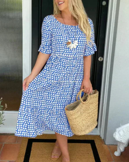 Anna-Berg | Graceful Airy Summer Dress Inspired By Oceans