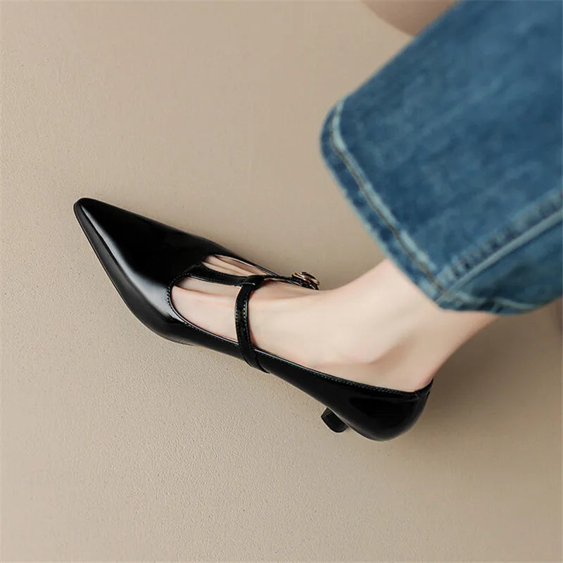 Anna-Berg | Leather Heels