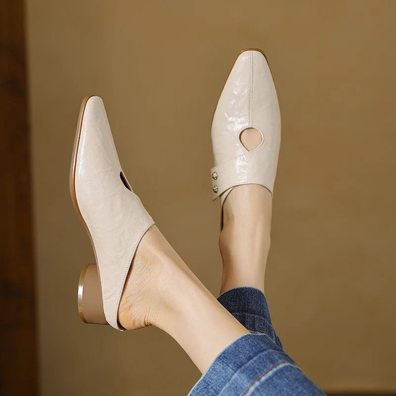 Anna-Berg | Genuine Leather Mules
