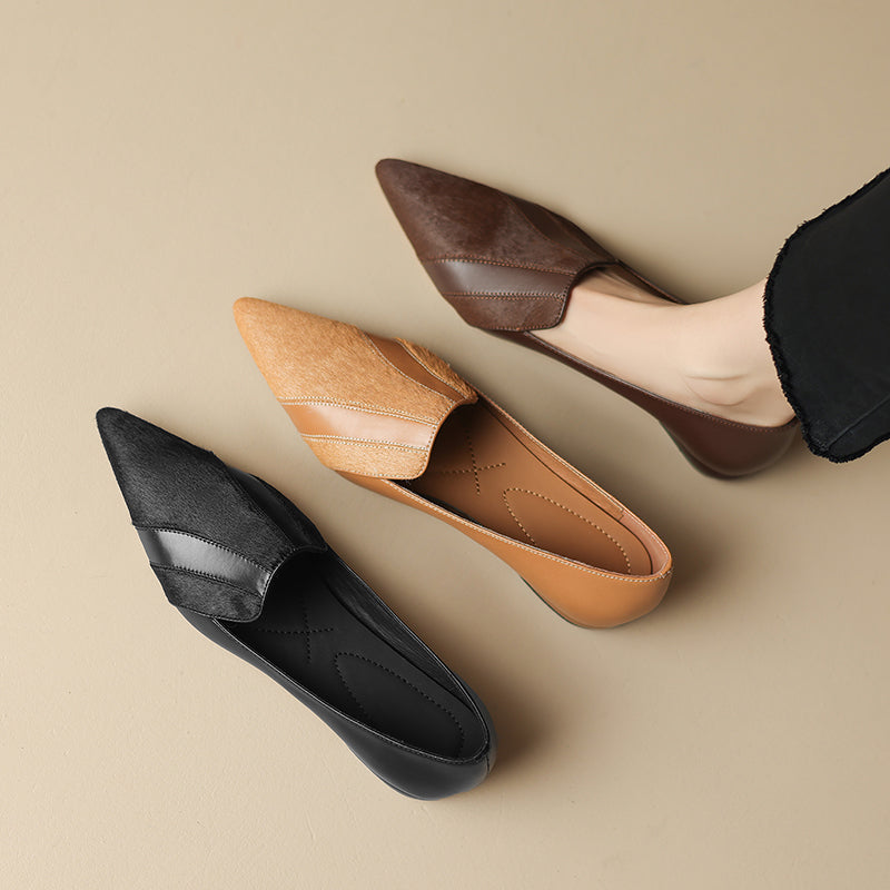 Anna-Berg | Genuine Leather Flats