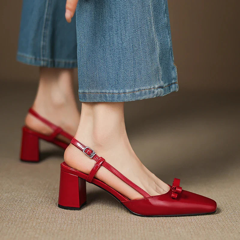 Anna-Berg | Genuine Leather Heels