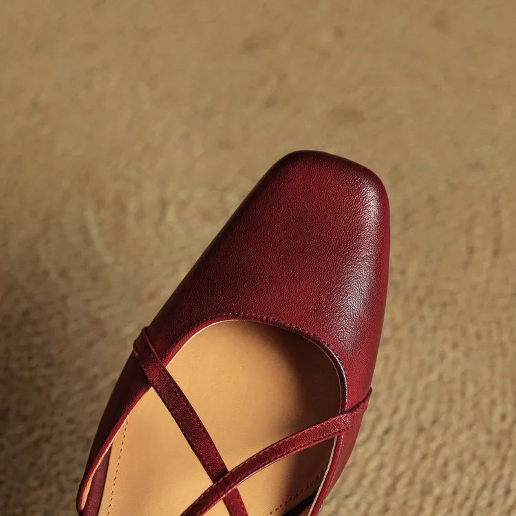 Anna-Berg | Genuine Leather Heels