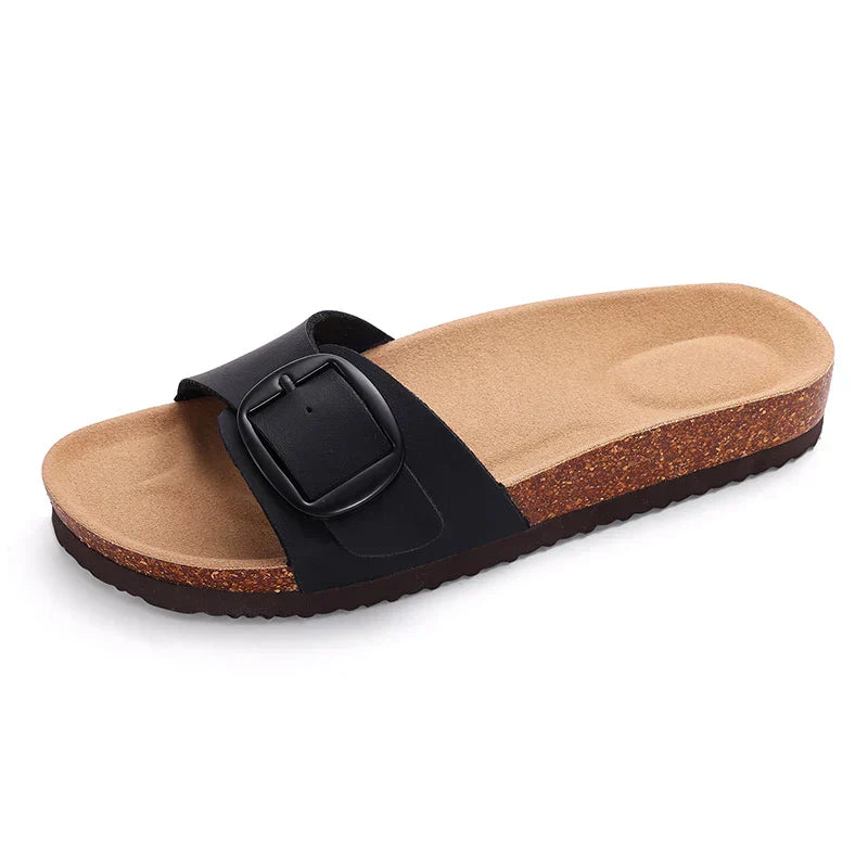 Anna-Berg | Romantic Flat Adjustable Buckle Sandals