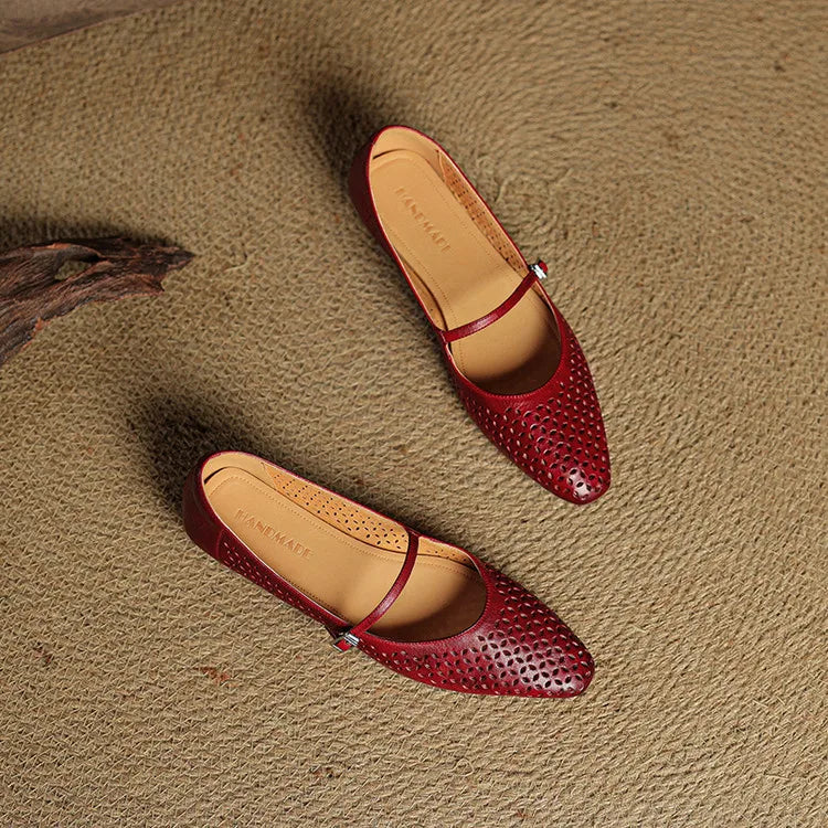 Anna-Berg | Genuine Leather Flats