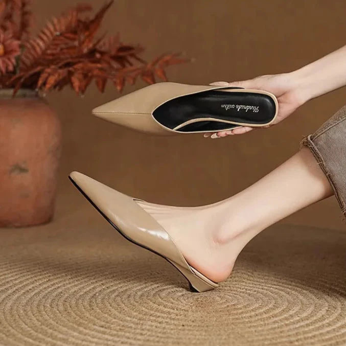Anna-Berg | Leather Mules