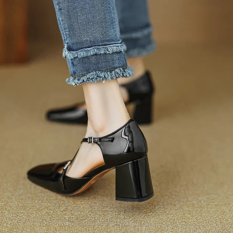 Anna-Berg | Genuine Leather Heels