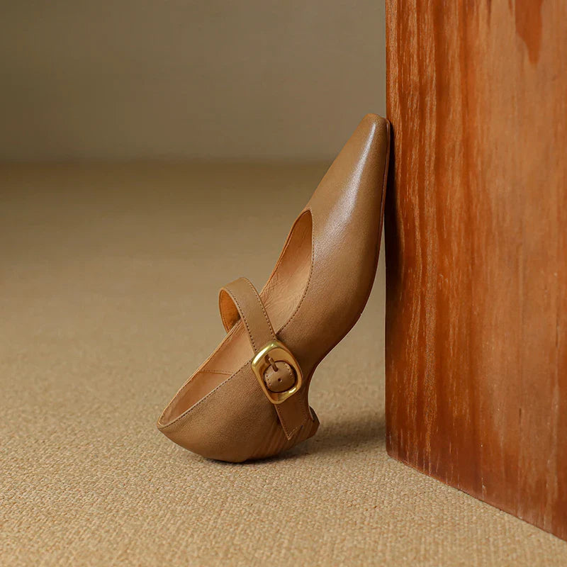 Anna-Berg | Genuine Leather Heels