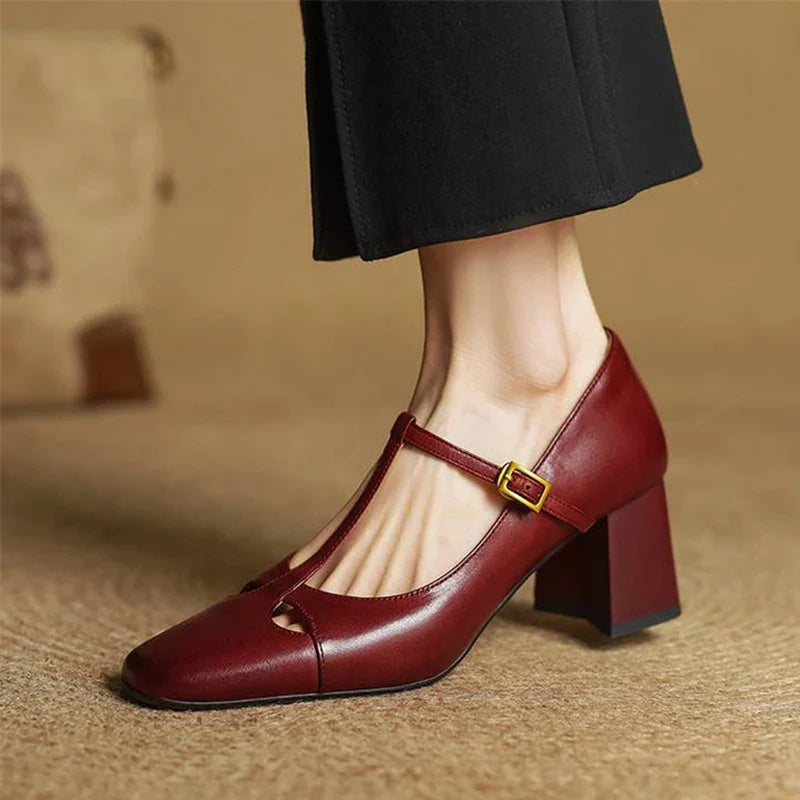 Anna-Berg | Genuine Leather Heels