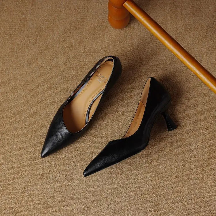 Anna-Berg | Genuine Leather Heels