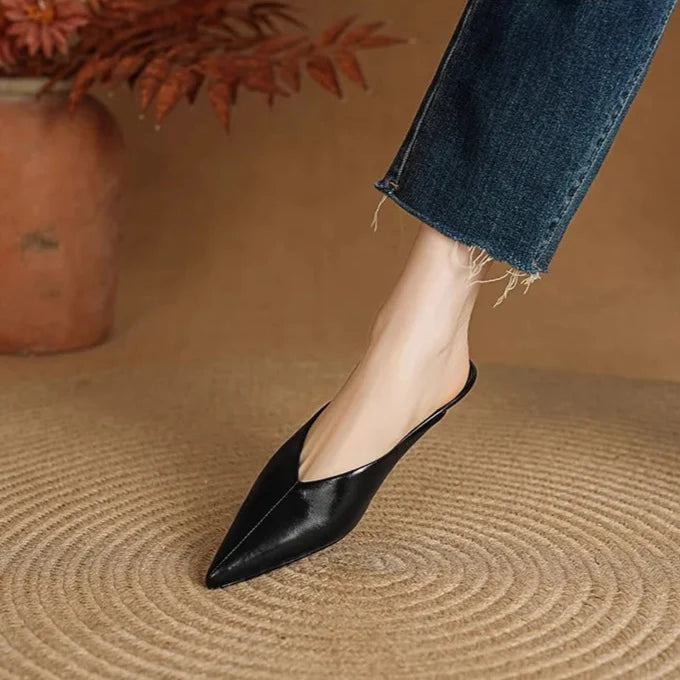 Anna-Berg | Leather Mules