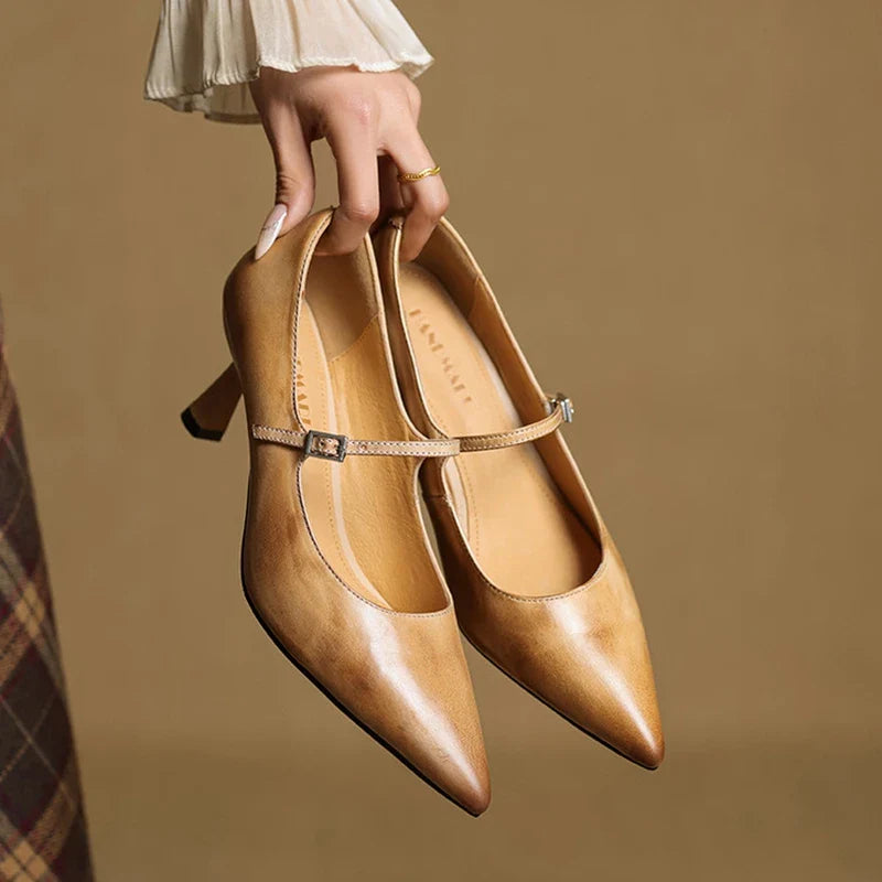 Anna-Berg | Genuine Leather Pumps
