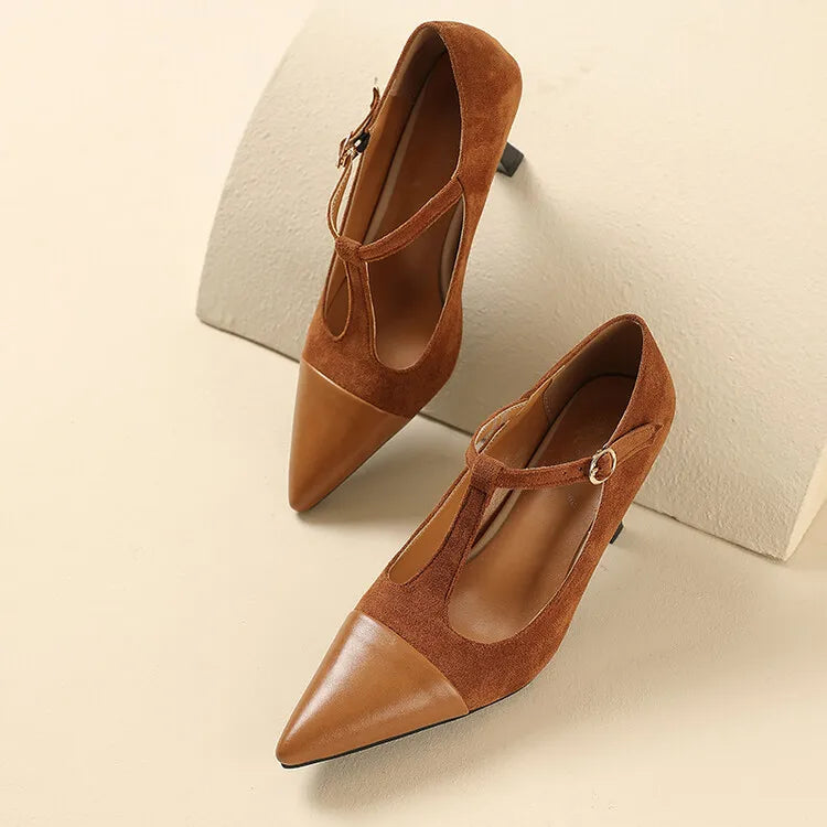Anna-Berg | Leather Heels