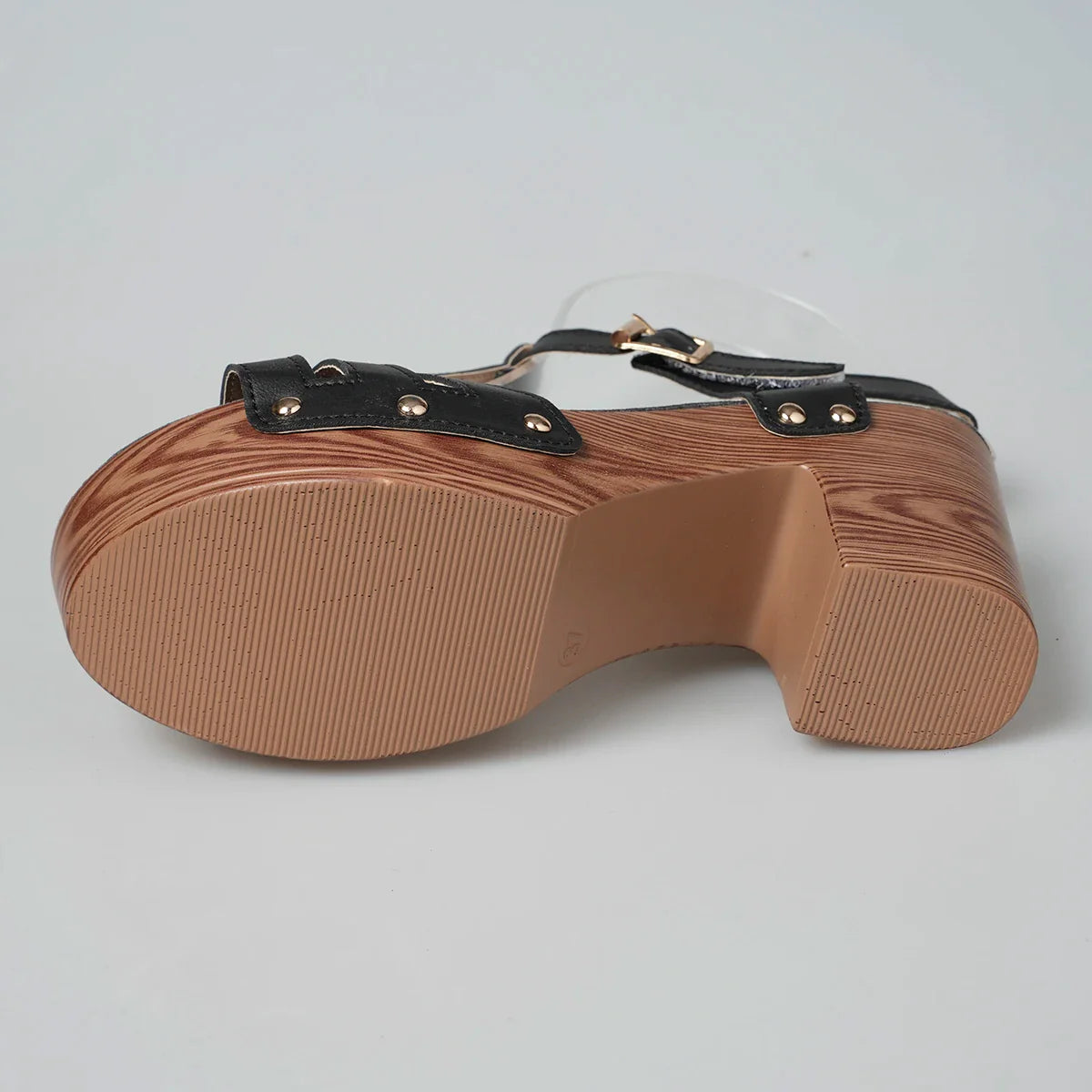 Anna-Berg | Leather Sandals with Ankle Strap