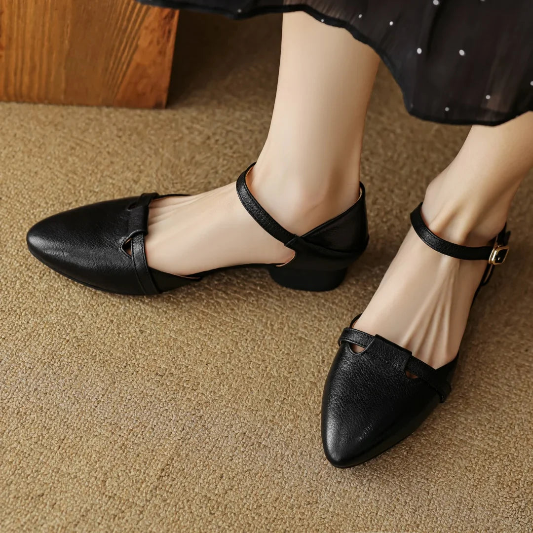 Anna-Berg | Genuine Leather Heels