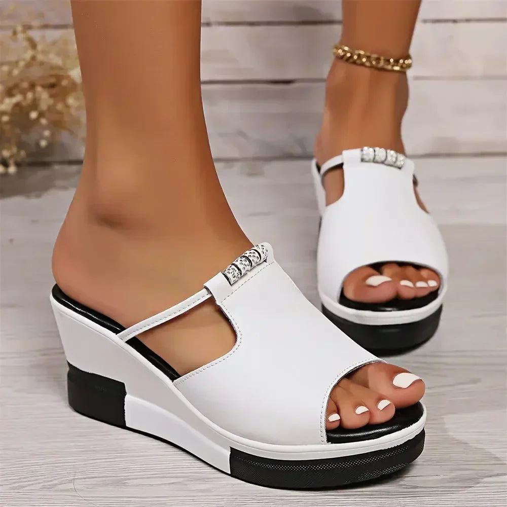 Anna-Berg | Effortless Orthopedic Cushioned Wedge Sandals