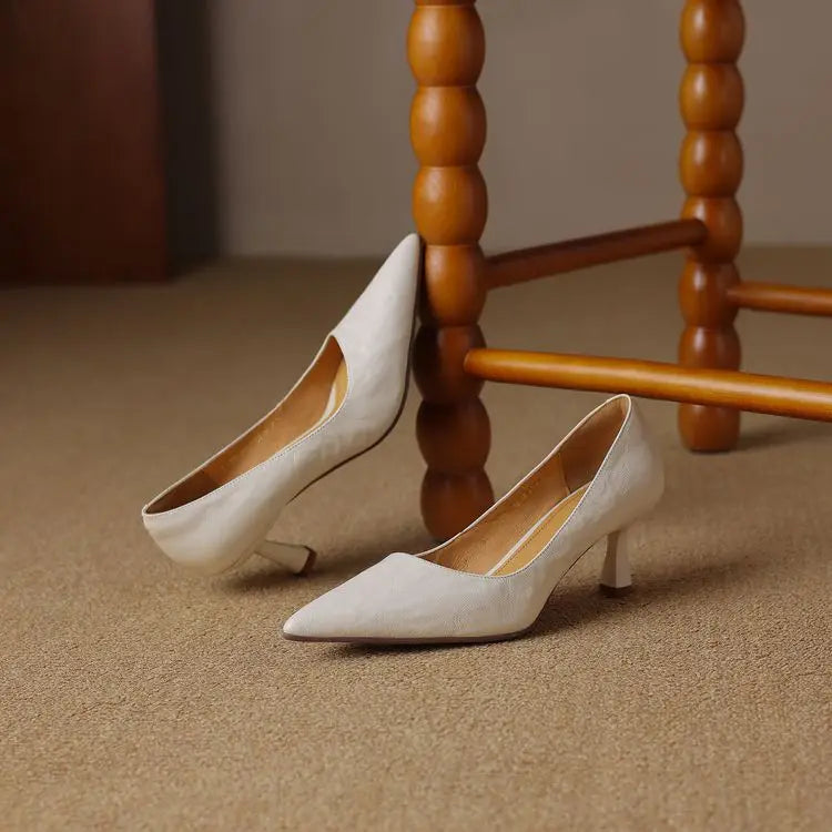 Anna-Berg | Genuine Leather Heels