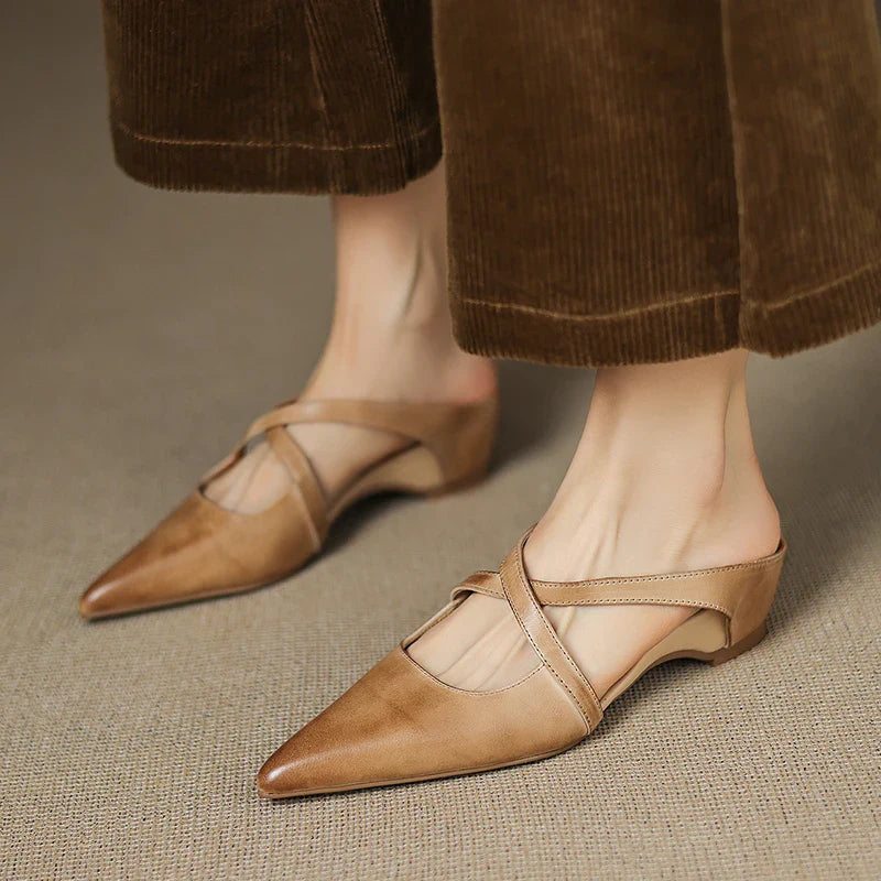 Anna-Berg | Genuine Leather Mules