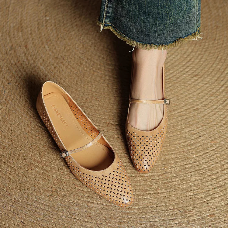 Anna-Berg | Genuine Leather Flats