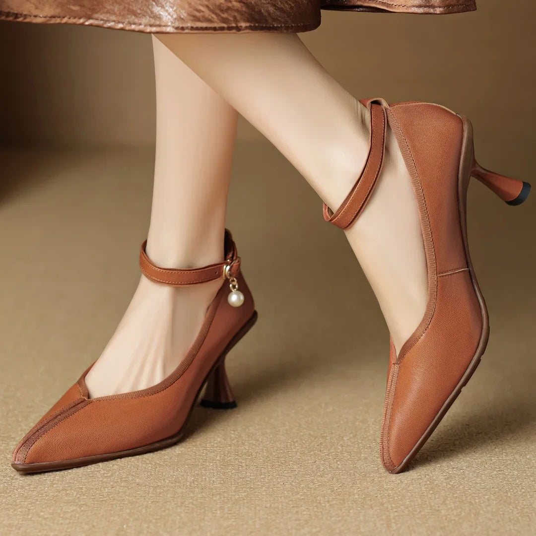Anna-Berg | Genuine Leather Heels