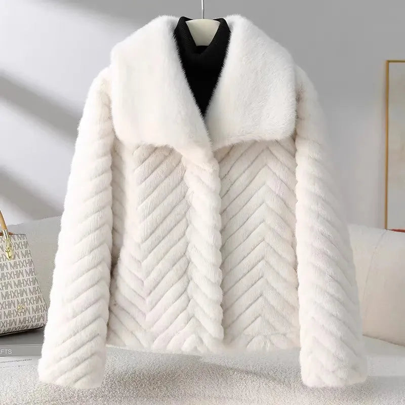 Anna-Berg | Faux Mink Jacket