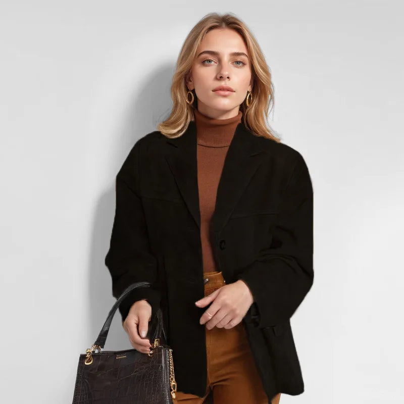 Anna-Berg | Blazer, Suede