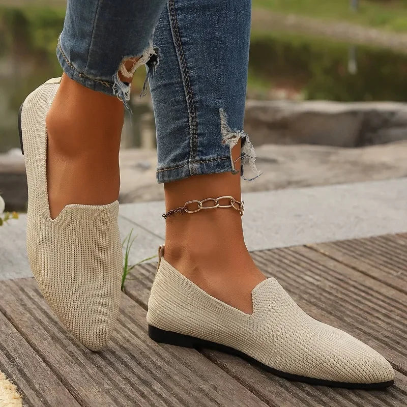 Anna-Berg | Elegant Pointed Toe Flats