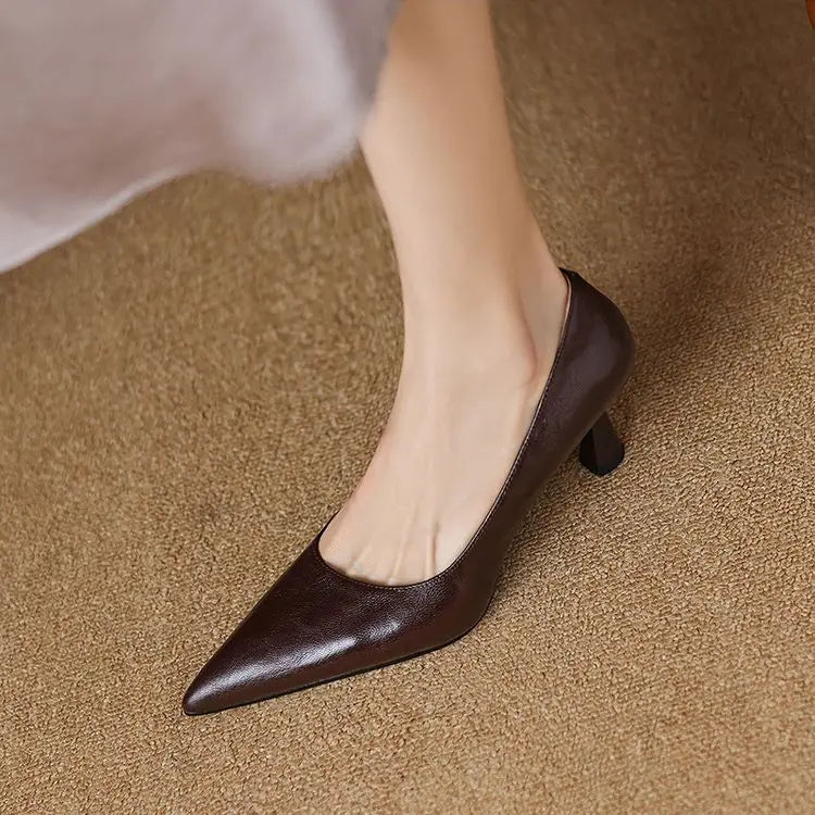 Anna-Berg | Genuine Leather Heels