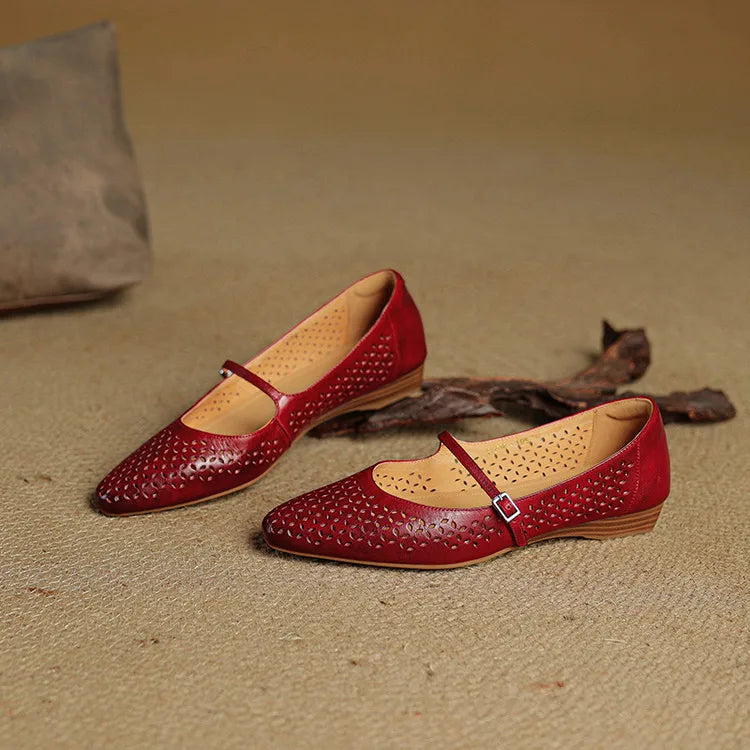Anna-Berg | Genuine Leather Flats