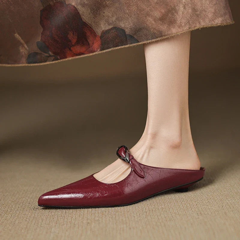 Anna-Berg | Genuine Leather Mules