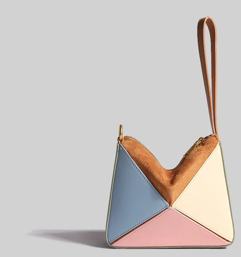 Anna-Berg | Handbag, Women, Leather, Structured, Black, Elegant