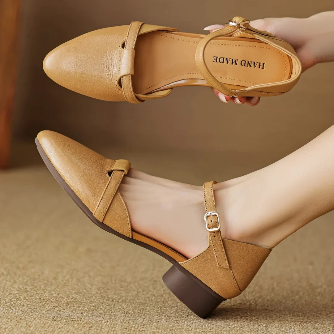 Anna-Berg | Genuine Leather Heels