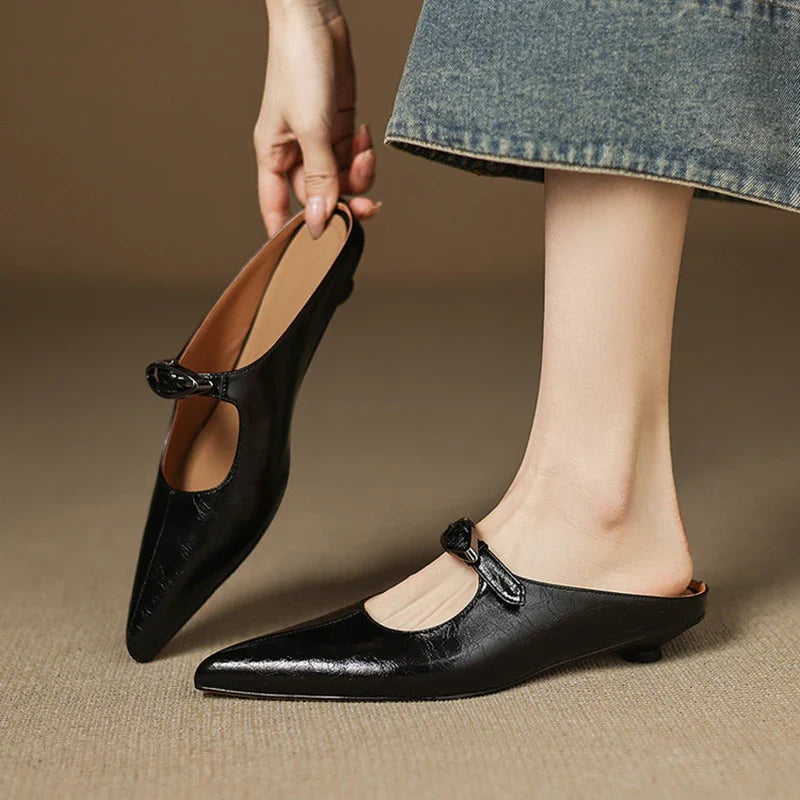 Anna-Berg | Genuine Leather Mules