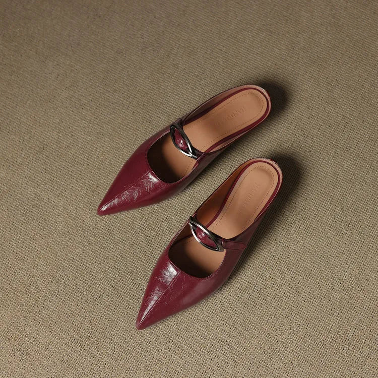 Anna-Berg | Genuine Leather Mules