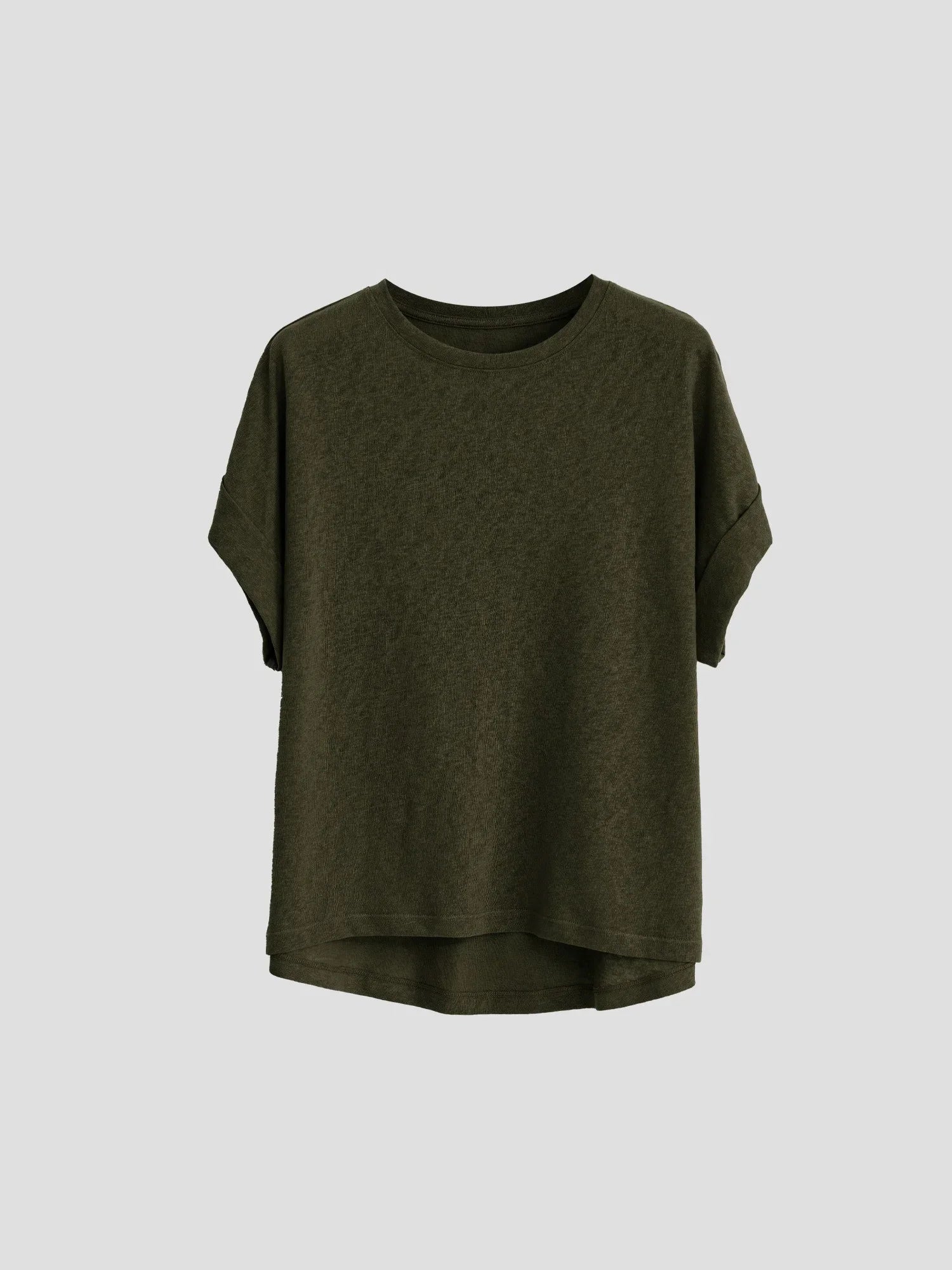 Anna-Berg | Rolled-Cuff Oversized Cotton Jersey Tee