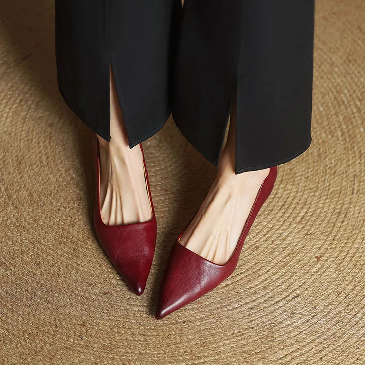 Anna-Berg | Genuine Leather Heels