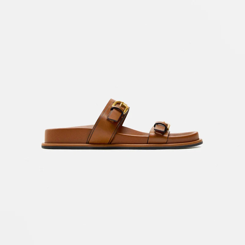 Anna-Berg | Leather Slides