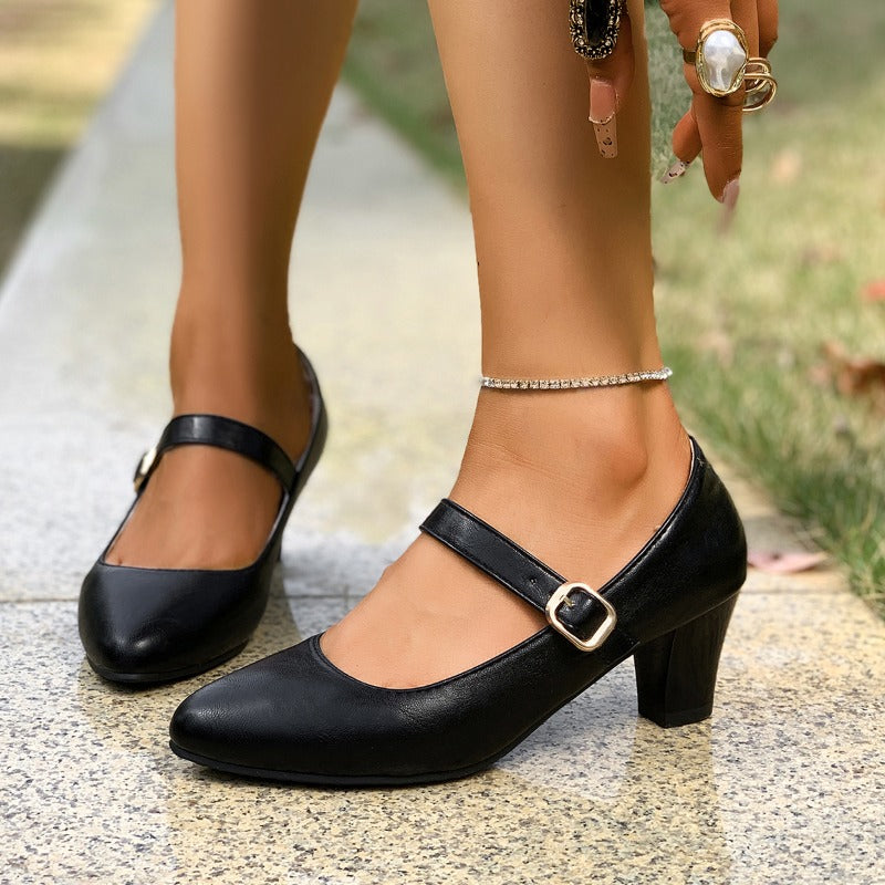 Anna-Berg | Leather Heels