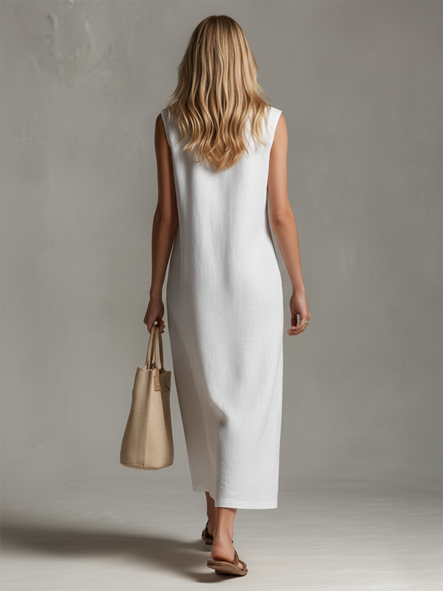 Anna-Berg | Sleeveless Casual Dress