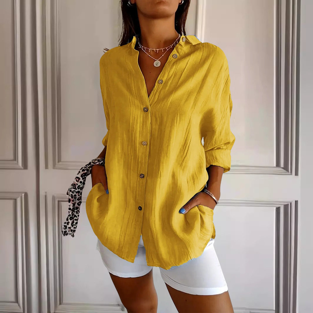 Anna-Berg | Pleated Shirt