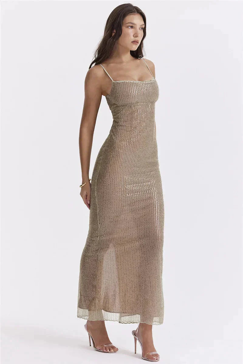 Anna-Berg | Sparkle Sequined Fit Dress