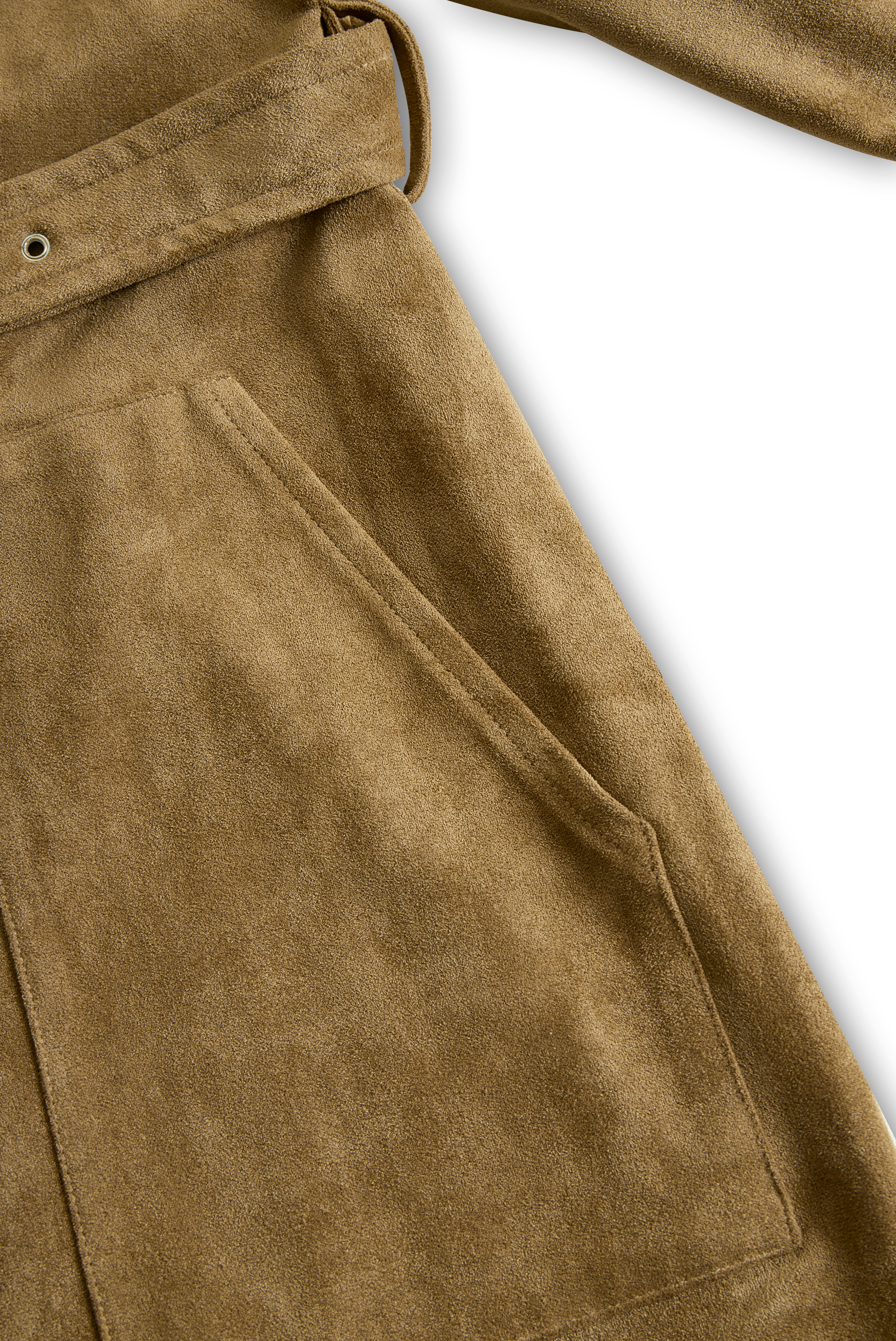 Anna-Berg | Suede Long Sleeve Dress