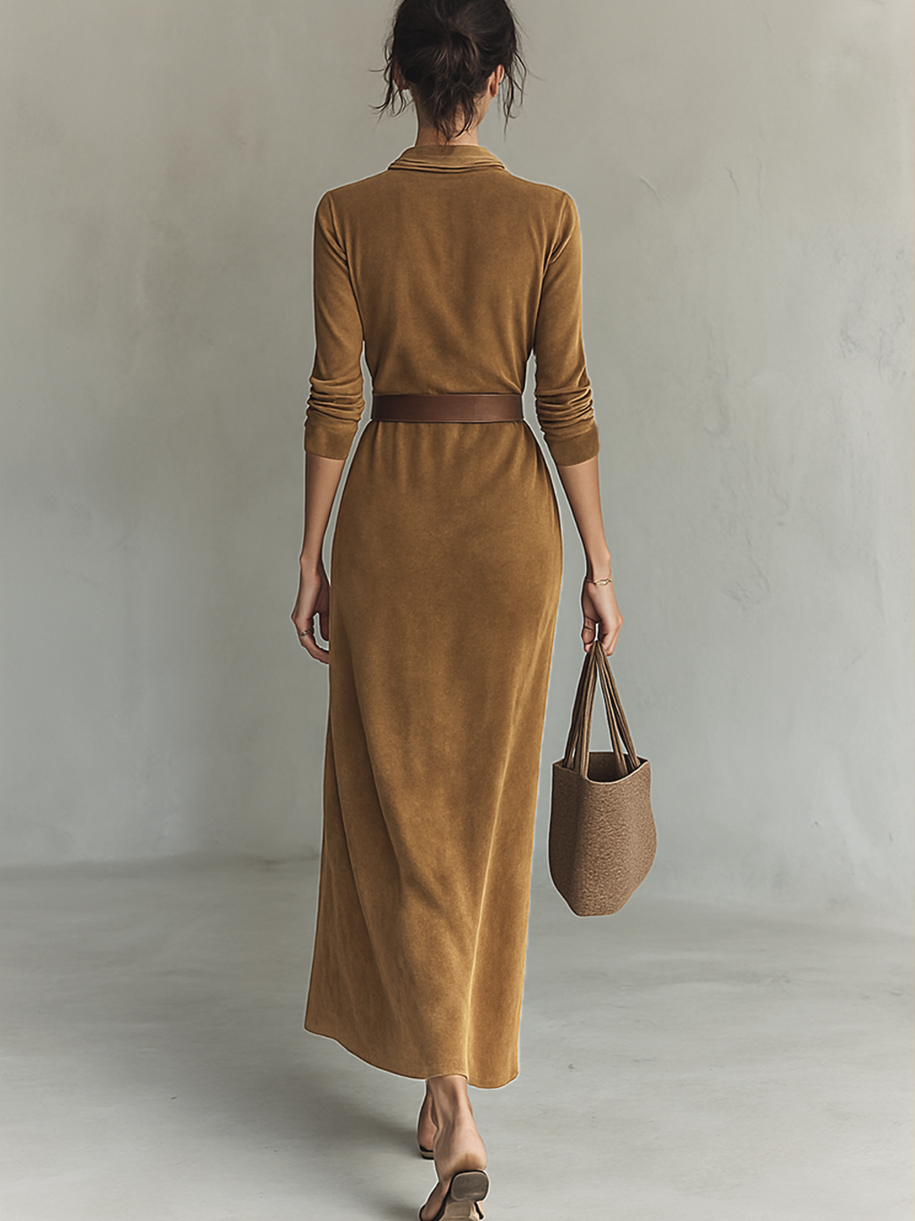 Anna-Berg | Suede Dress