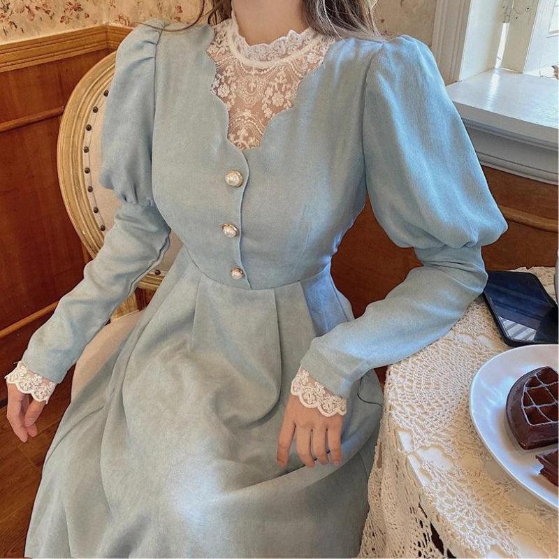 Anna-Berg | Vintage Balloon Sleeve Dress