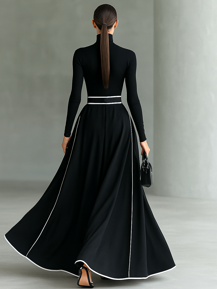 Anna-Berg | White Long Sleeve Dress